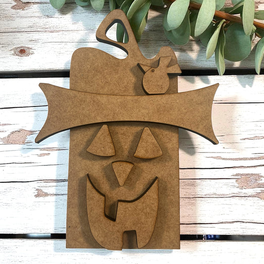 SMALL Pumpkin Bread Board #231
