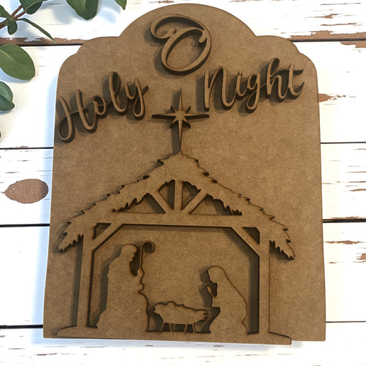 O' Holy Night Nativity Set DIY Kit 290