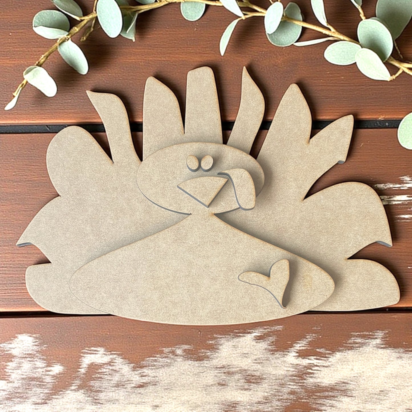 Tattered and Jumbled Turkey with Wonky Feathers 301