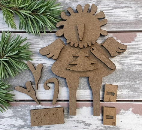 Whimsical Wonky Annie the Angel DIY Kit #311