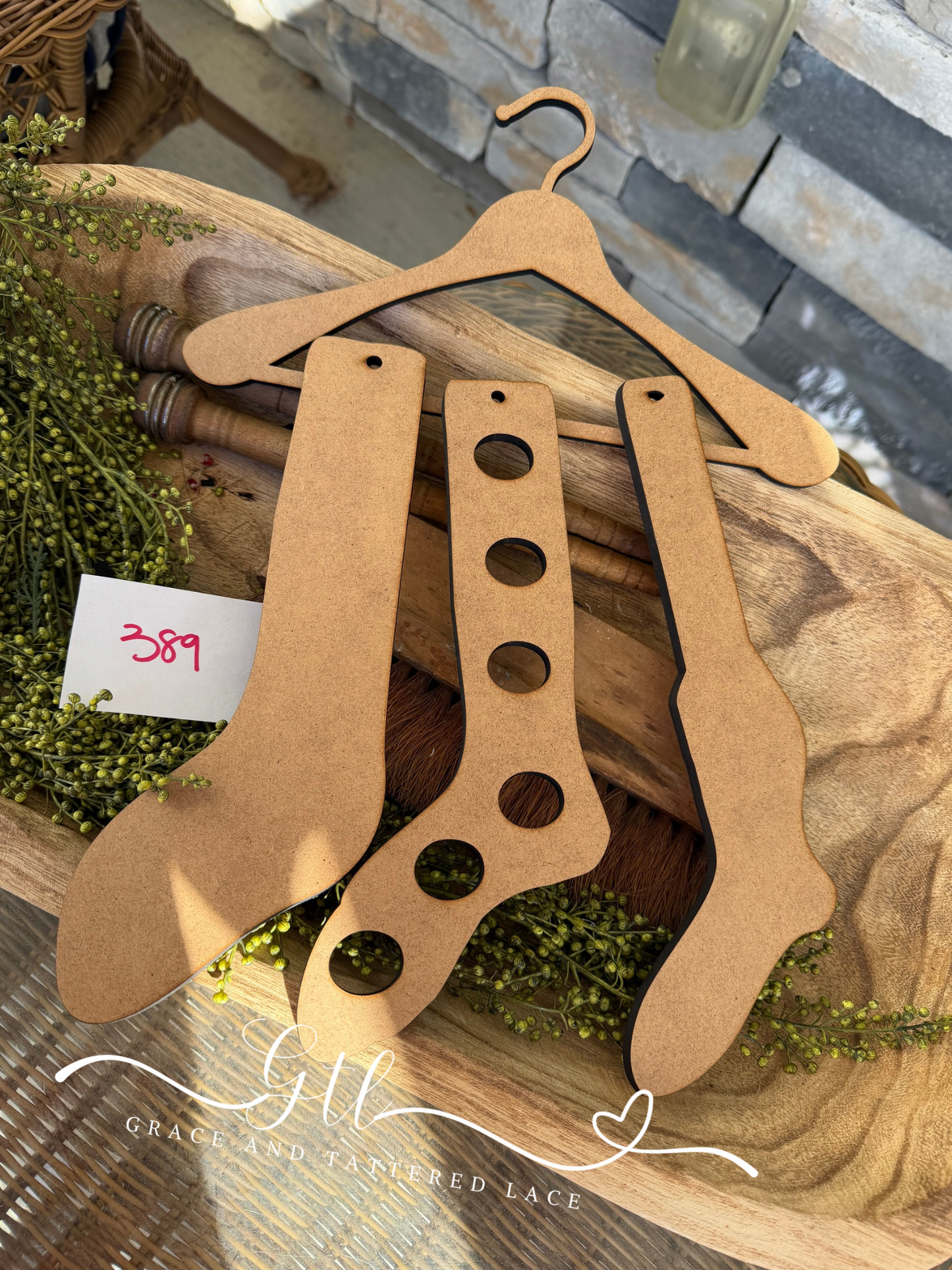 Sock Stretcher Traditional Circles with Hanger SET B 390