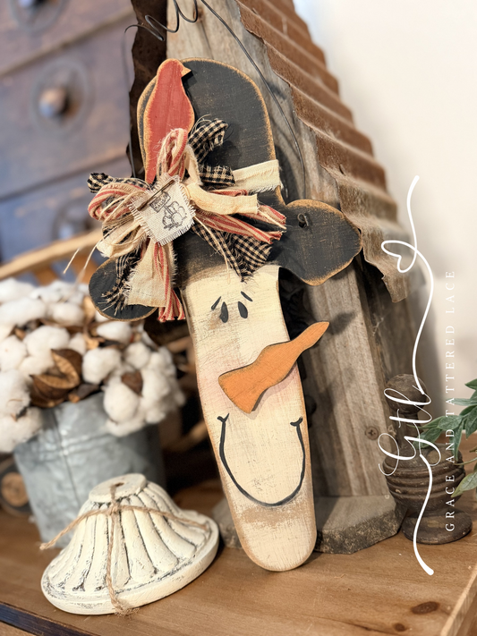 Wonky Skinny Snowman 687