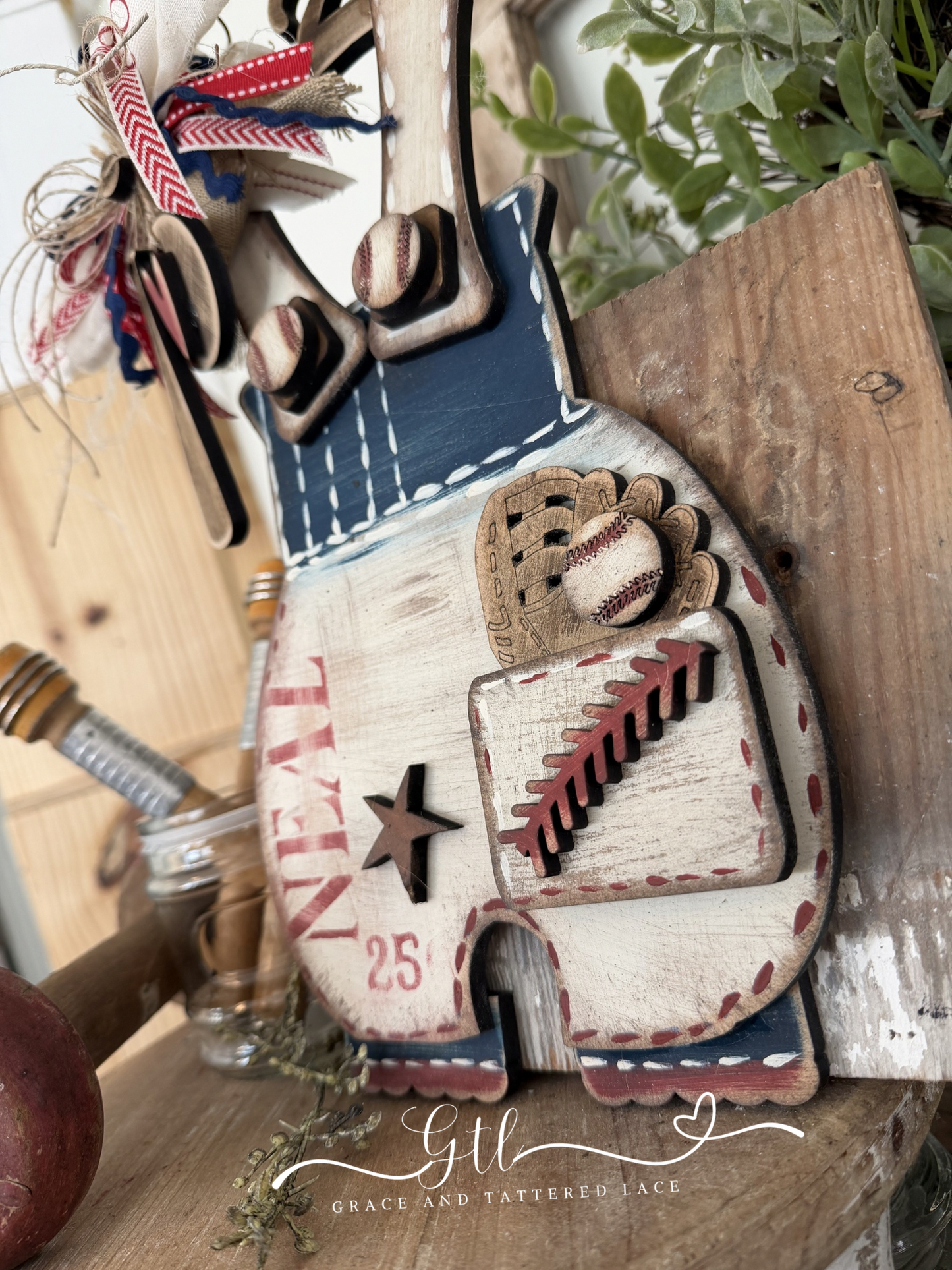Baseball Overalls DIY Kit #511