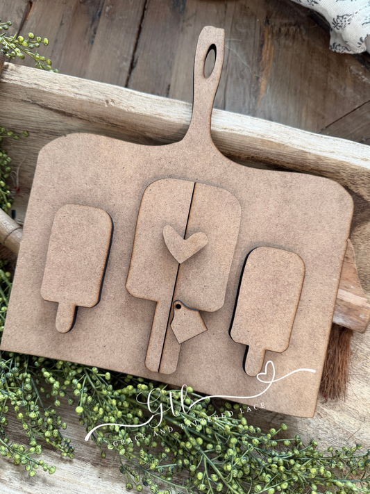 Wonky Popsicles Breadboard DIY Kit #414