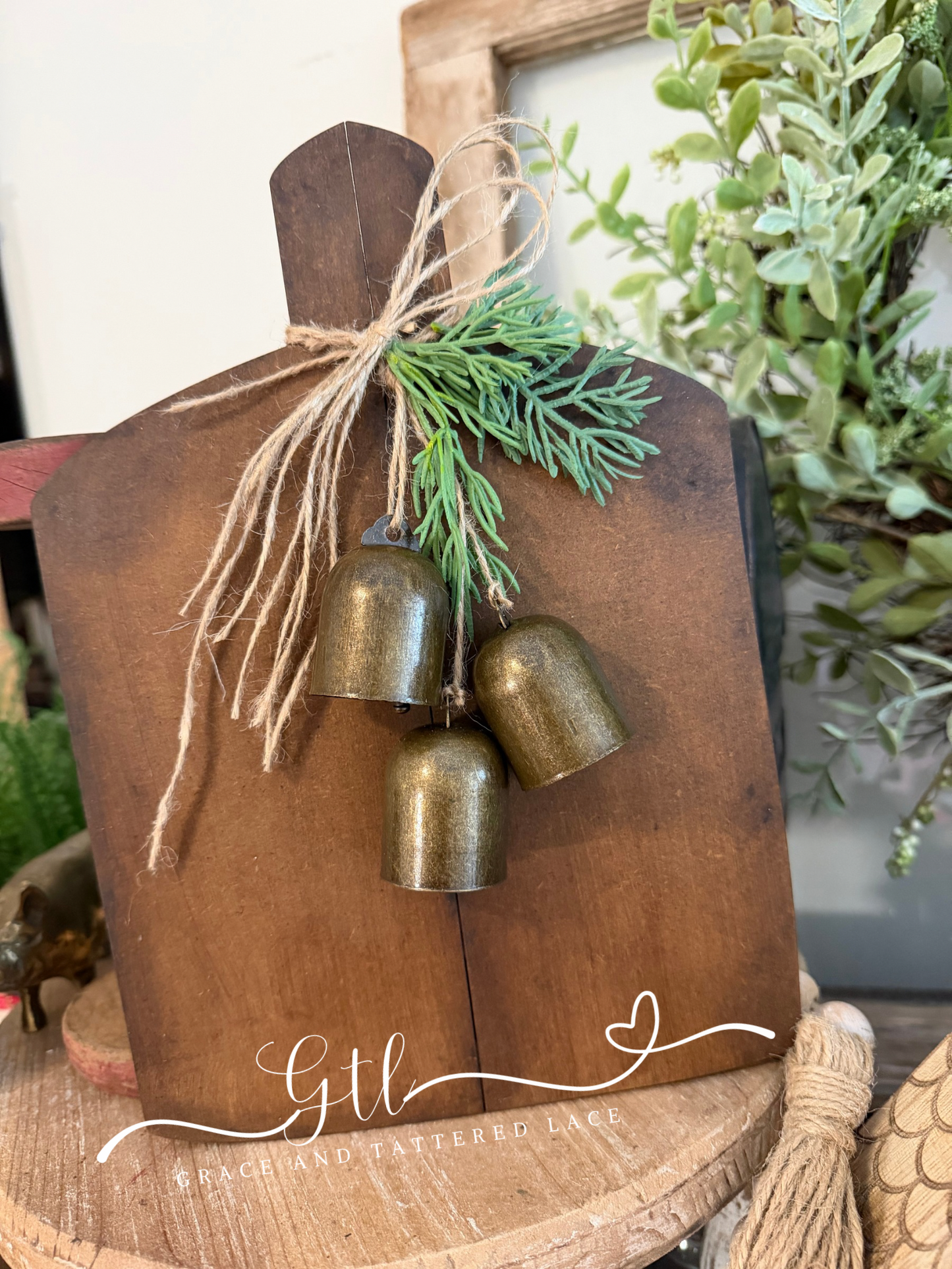 Wonky Primitive Bread Board 397