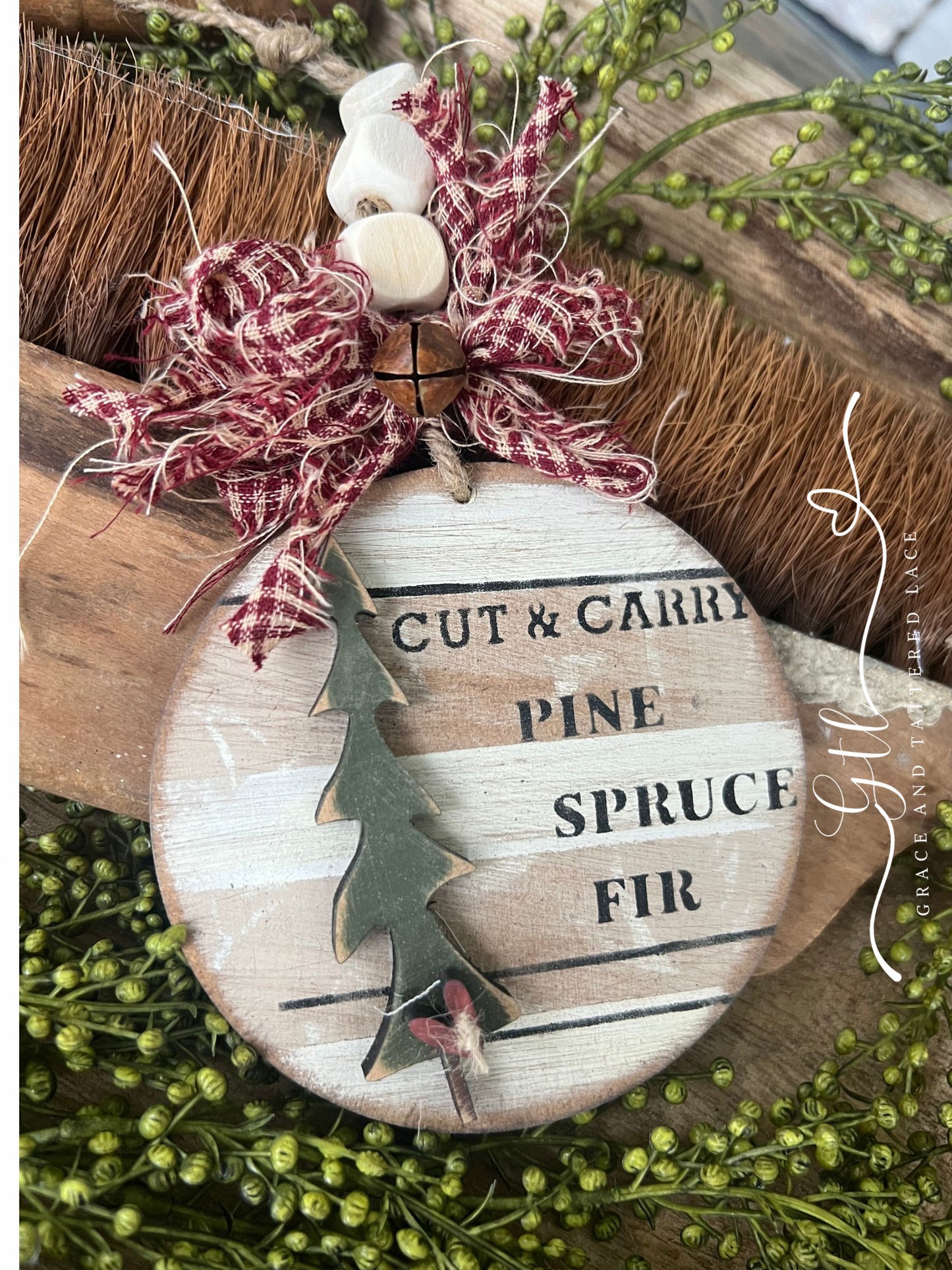 Christmas Tree Farm Ornament Set (3 pieces) #320