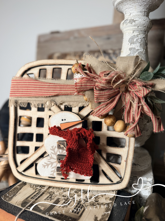 Rustic Snowman Attachment 689