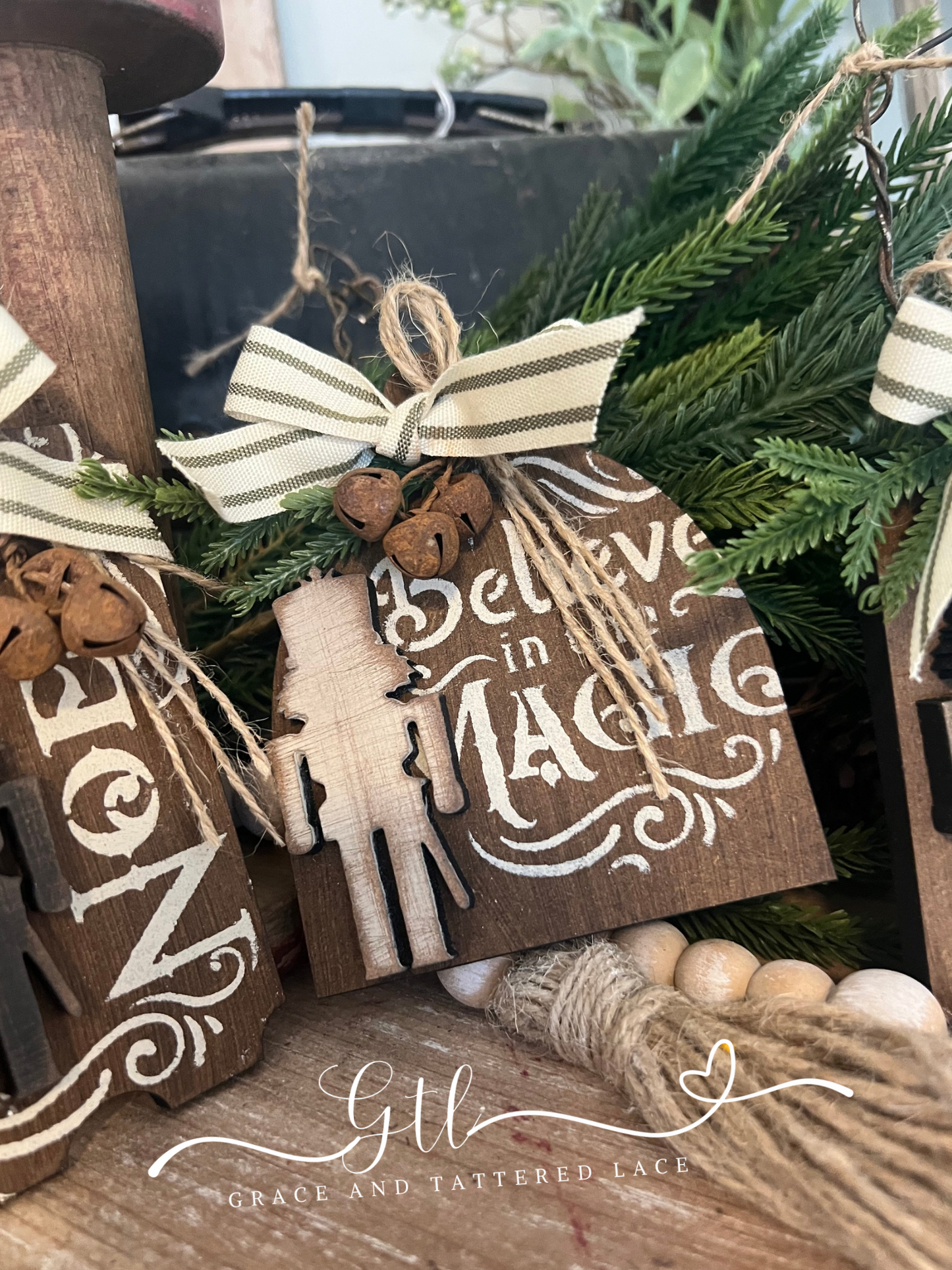 Nutcracker Ornament Set (set of 3) #373