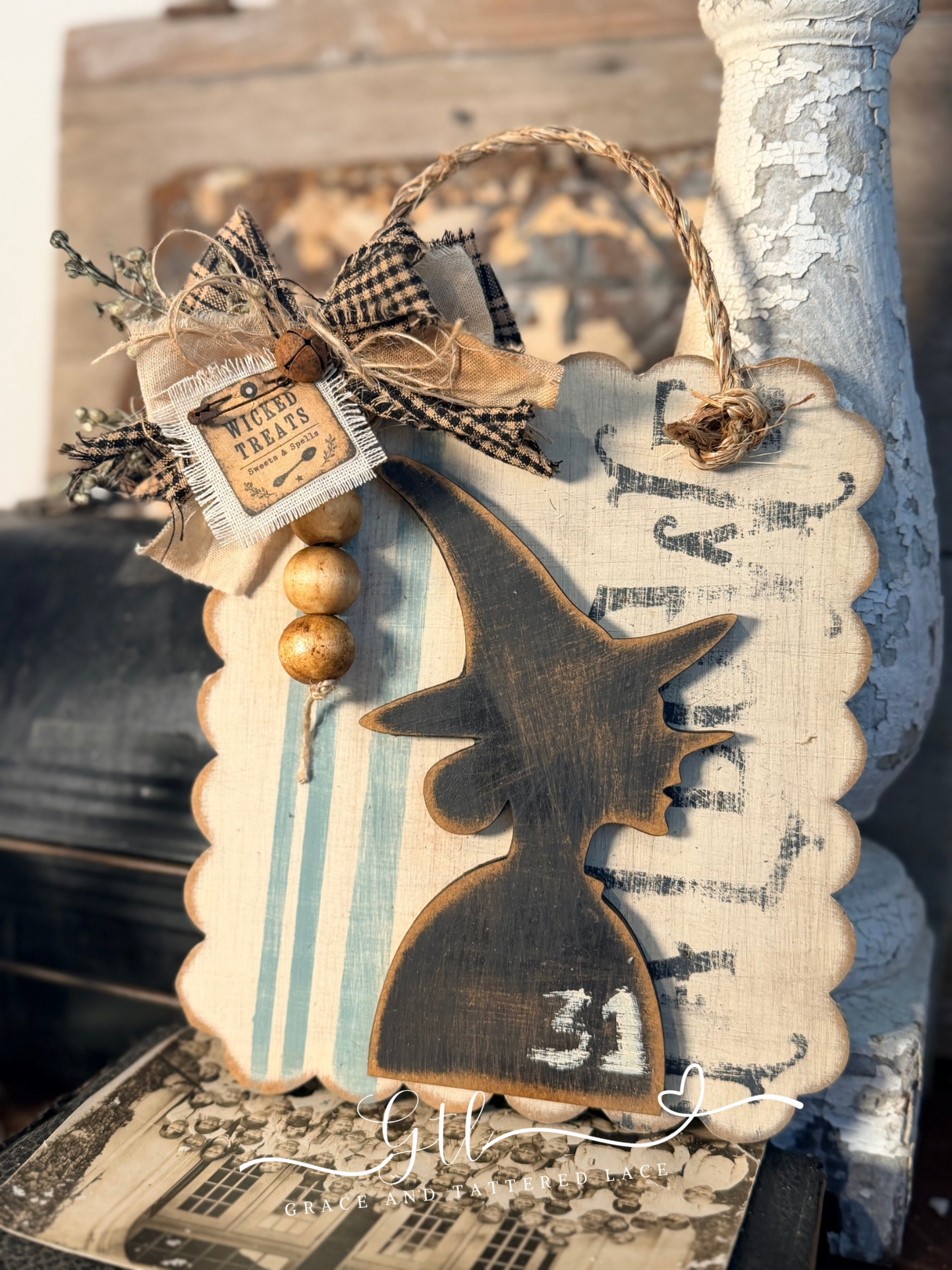 Rustic Primitive Witch DIY Kit 701