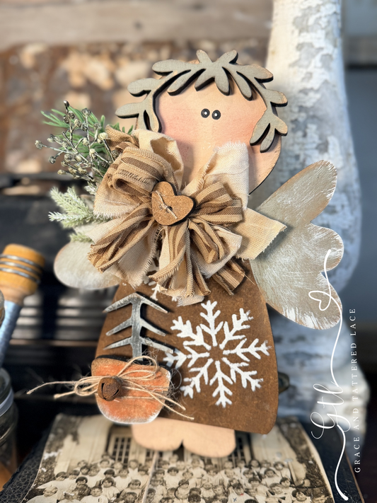 Rustic Tree Angel 651