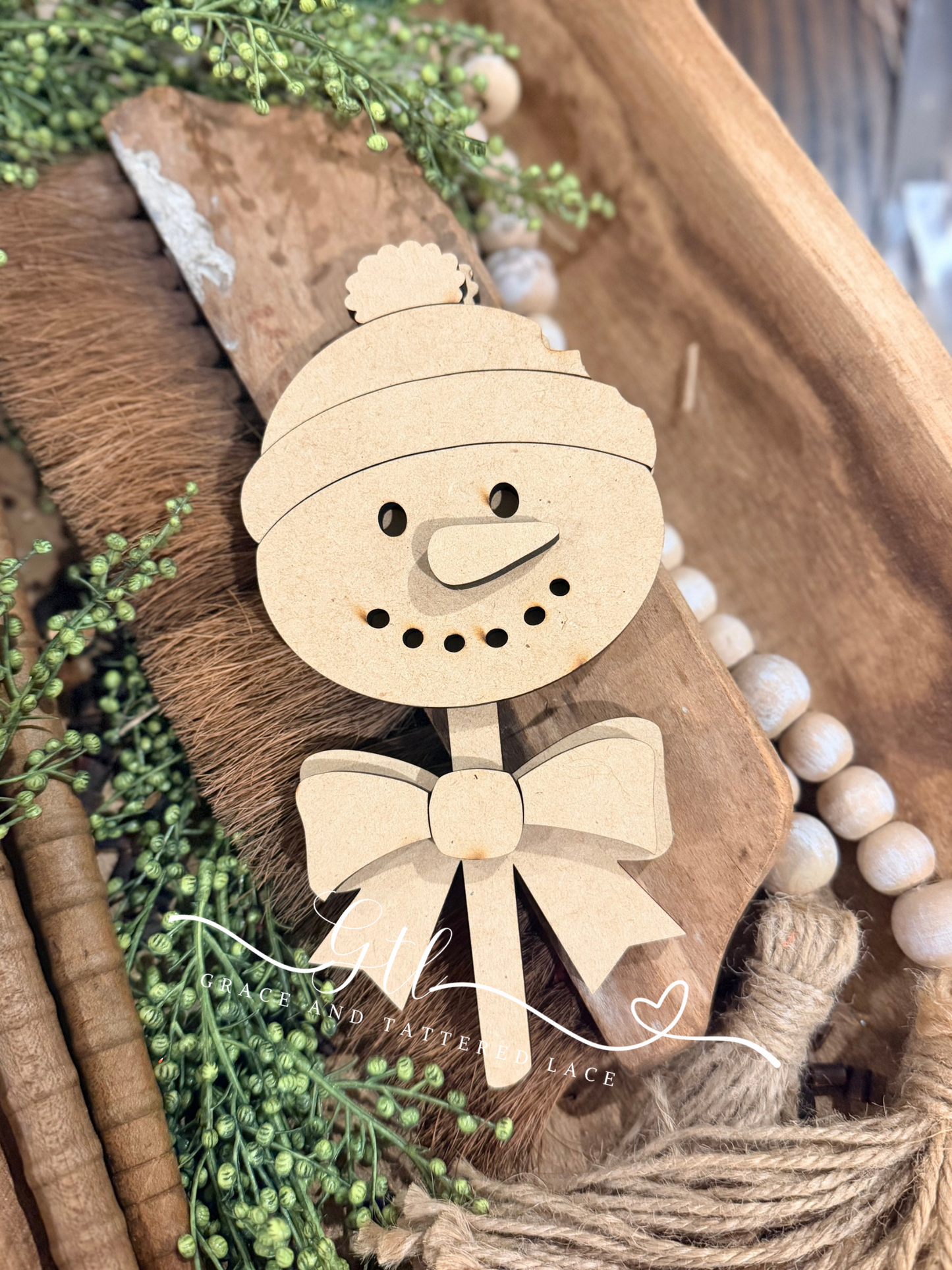 Wonky Snowman Lollipop DIY Kit 729