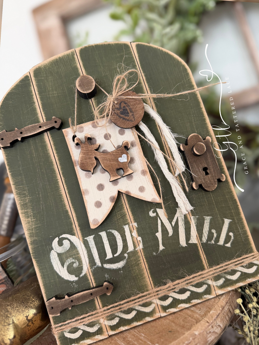 Vintage Jumbled Interchangeable Goat Door/Gate #492