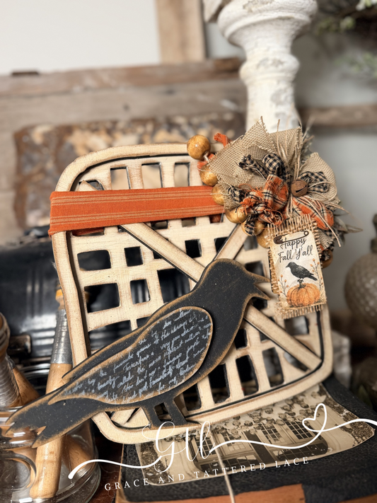 Wonky Rustic Crow Attachment 694