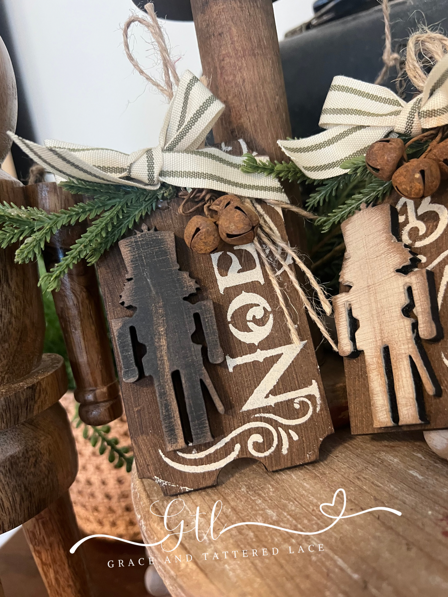 Nutcracker Ornament Set (set of 3) #373