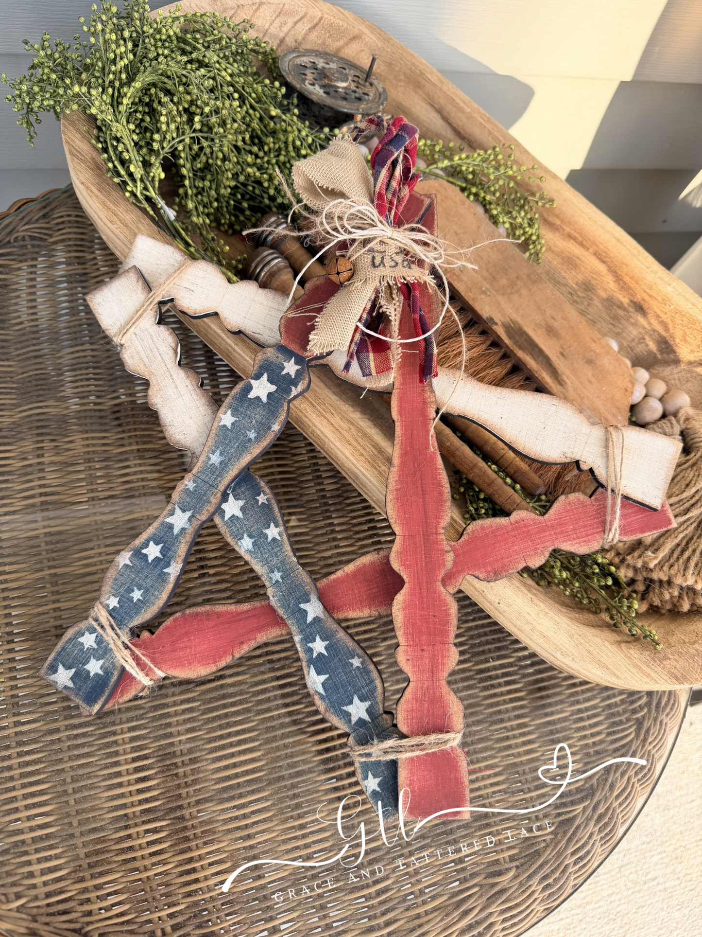 Rustic Spindle Barn Star DIY Kit #596