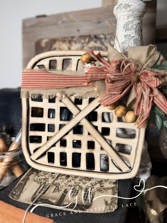 Wonky Tobacco Basket 688