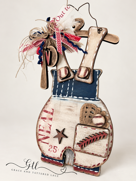 Baseball Overalls #511 painted
