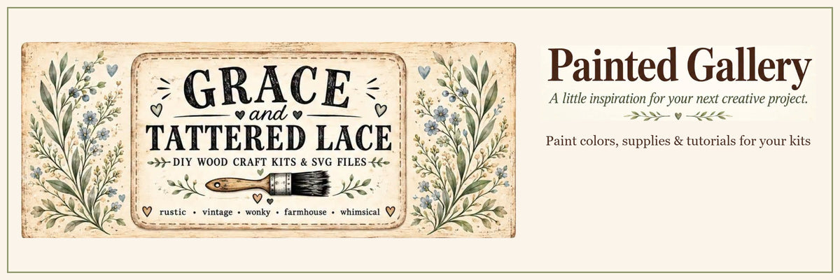 Painted Gallery - paint colors, supplies and tutorials for your kits