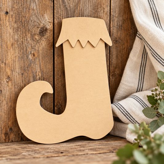 Unfinished wood Wonky Stocking DIY kit